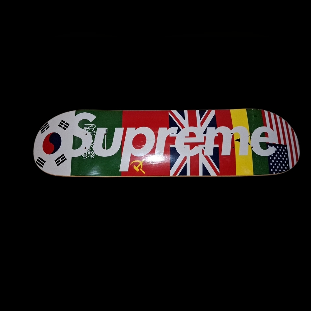 Supreme Flags Skateboard Deck